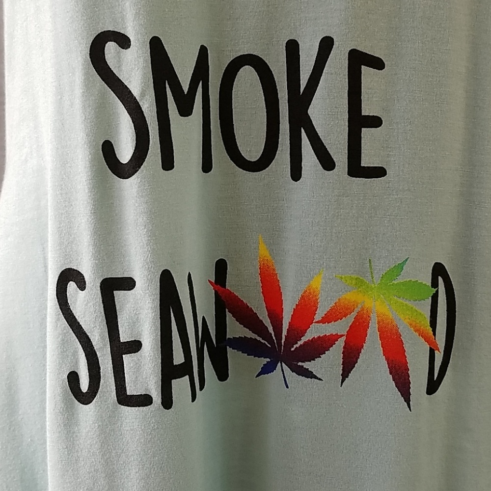 Real Mermaids Smoke Seaweed Tank - Picture 3 of 3